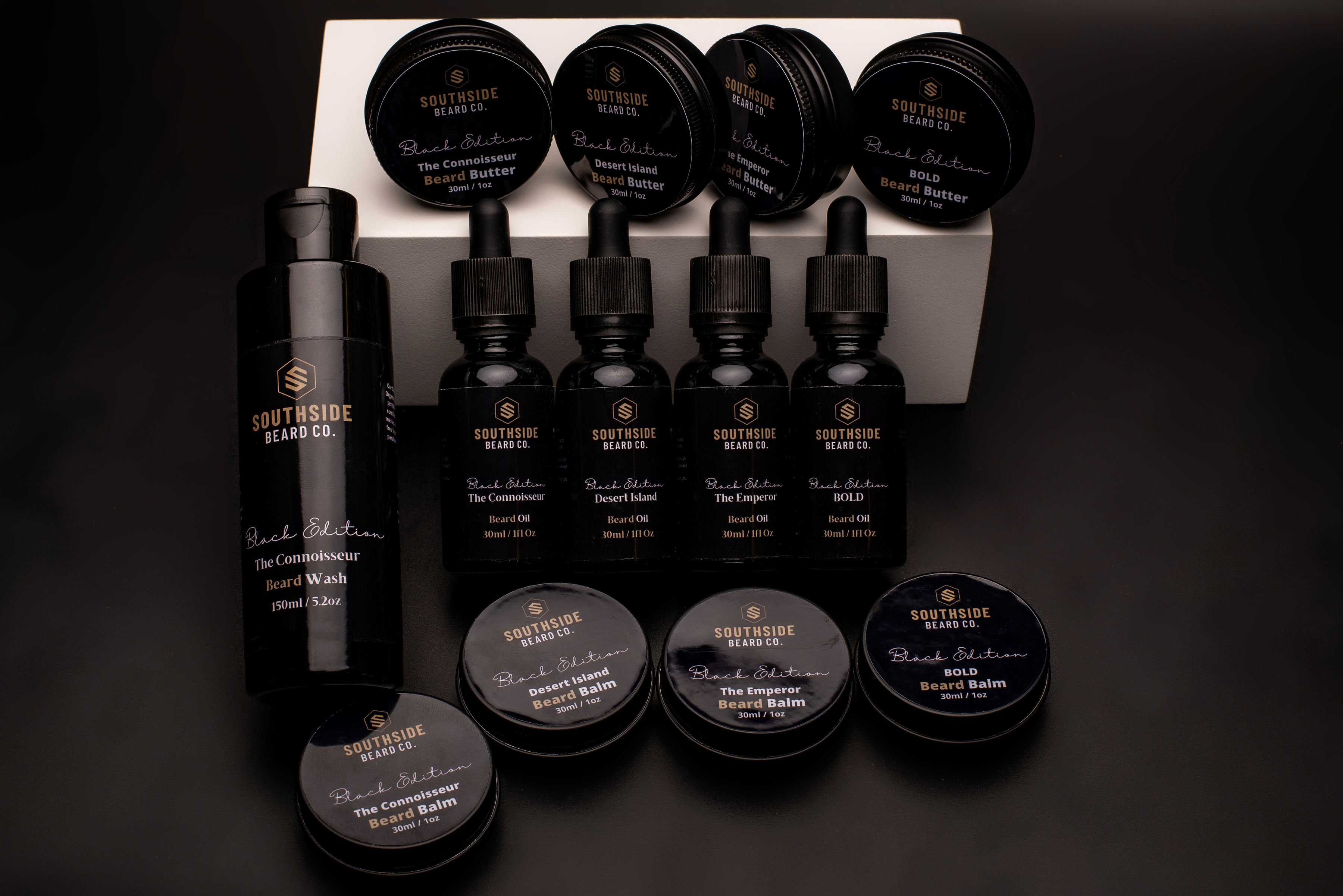Southside Beard Co Black Edition Beard Care Products
