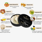 Southside Beard Co. Bold beard butter with ingredients listed on a white background