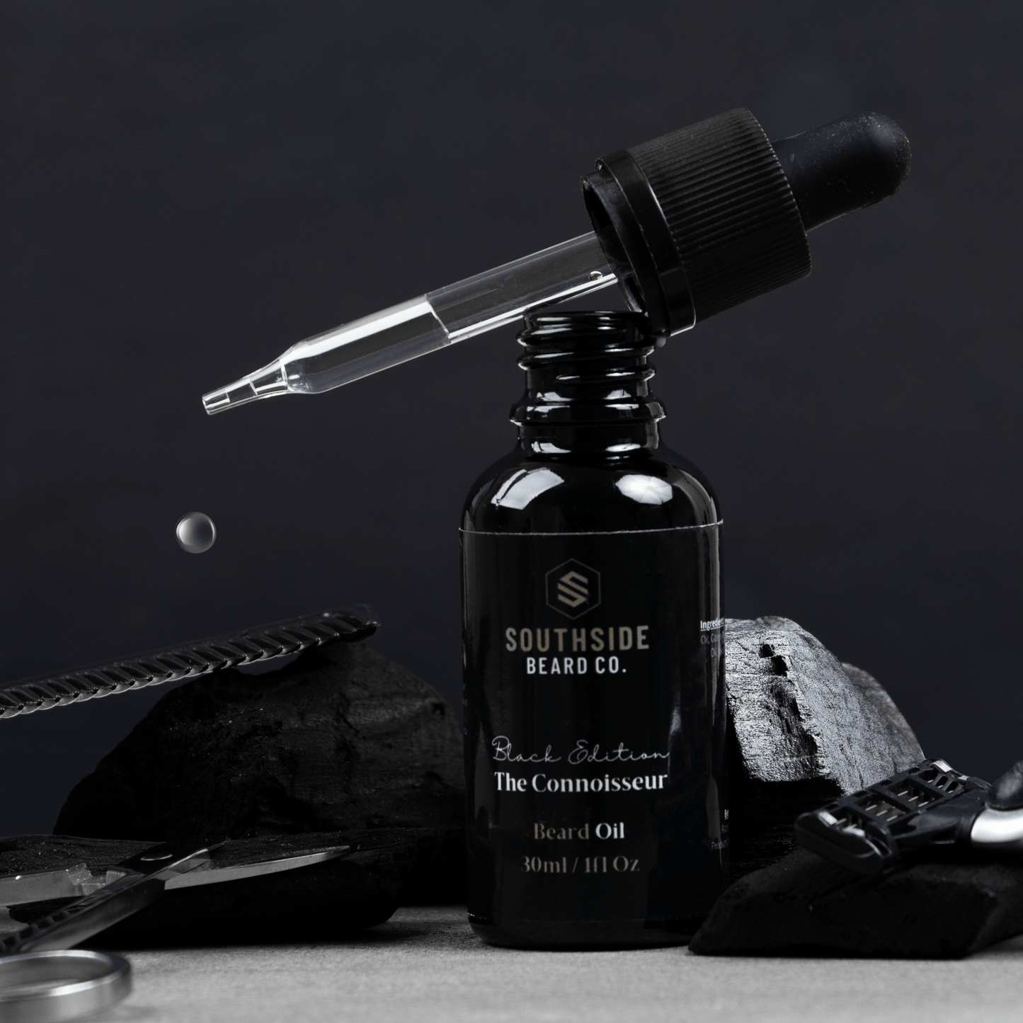 Black Edition Beard Oil : The Connoisseur