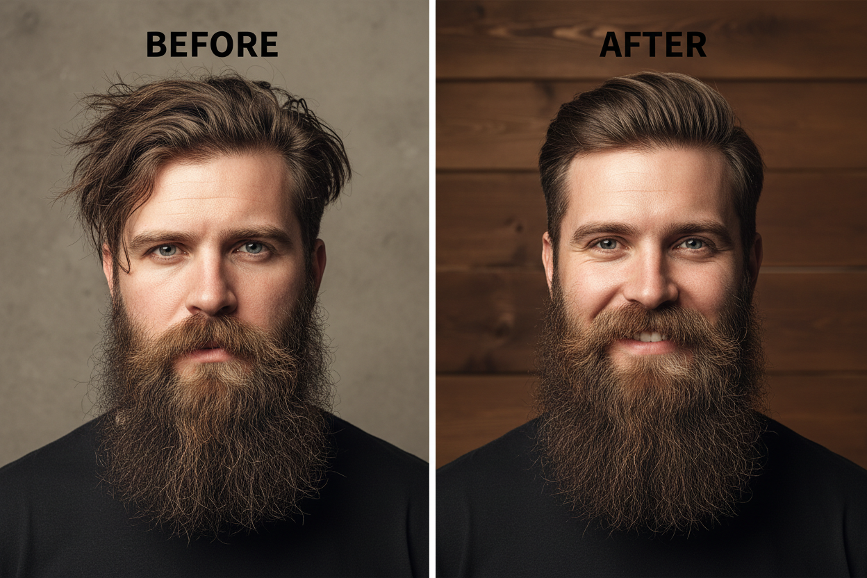 create a before and after